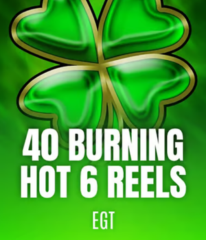 40 Burning Hot 6 reels